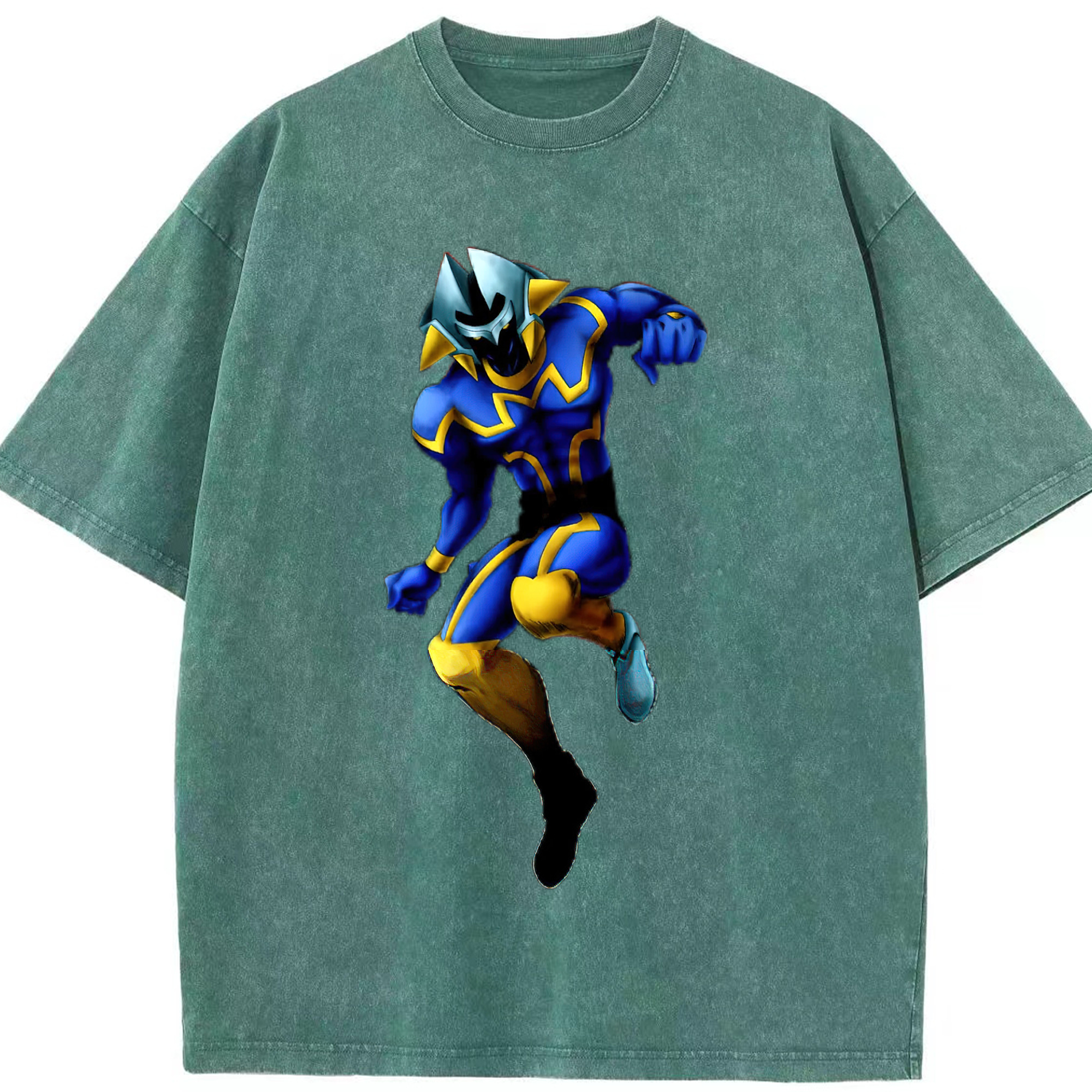 （画像用） 遊☆戯☆王 Yu-Gi-Oh! 綿100% ヴィンテージ風 半袖Tシャツ（フロントプリント）